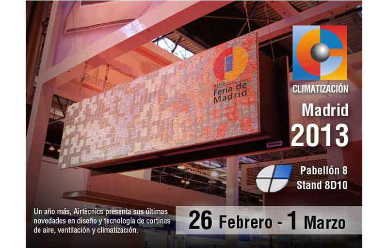 IFEMA madrid climatizacion 2013 airtecnics flyer
